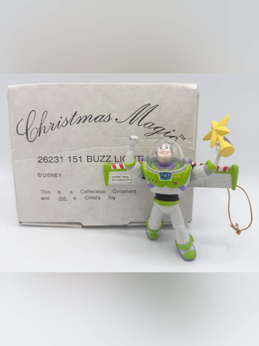 Grolier 26231 Disney Christmas Magic Ornament 151 Buzz Lightyear - Toy Story